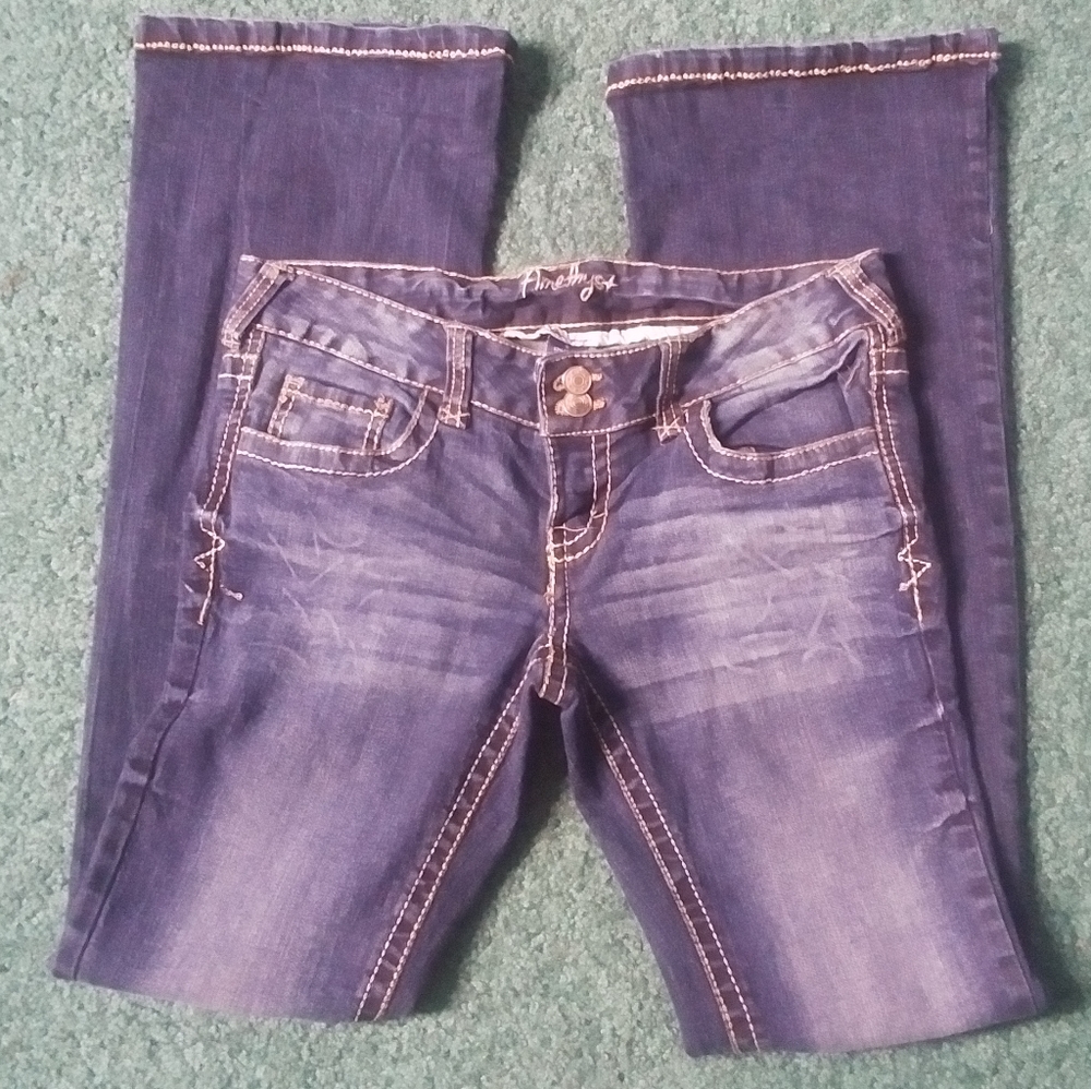 'Amethyst Jeans' Flared